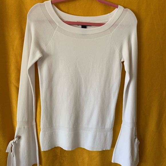 I.N.C White Sweater Shirt - Picture 4 of 7